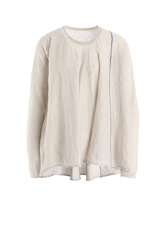 JERSEY A-LINE FLARE PULLOVER