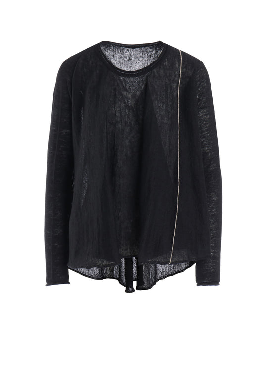 JERSEY A-LINE FLARE PULLOVER