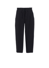 TA/PE CREPE DE CHINE STRING STRAIGHT PANTS
