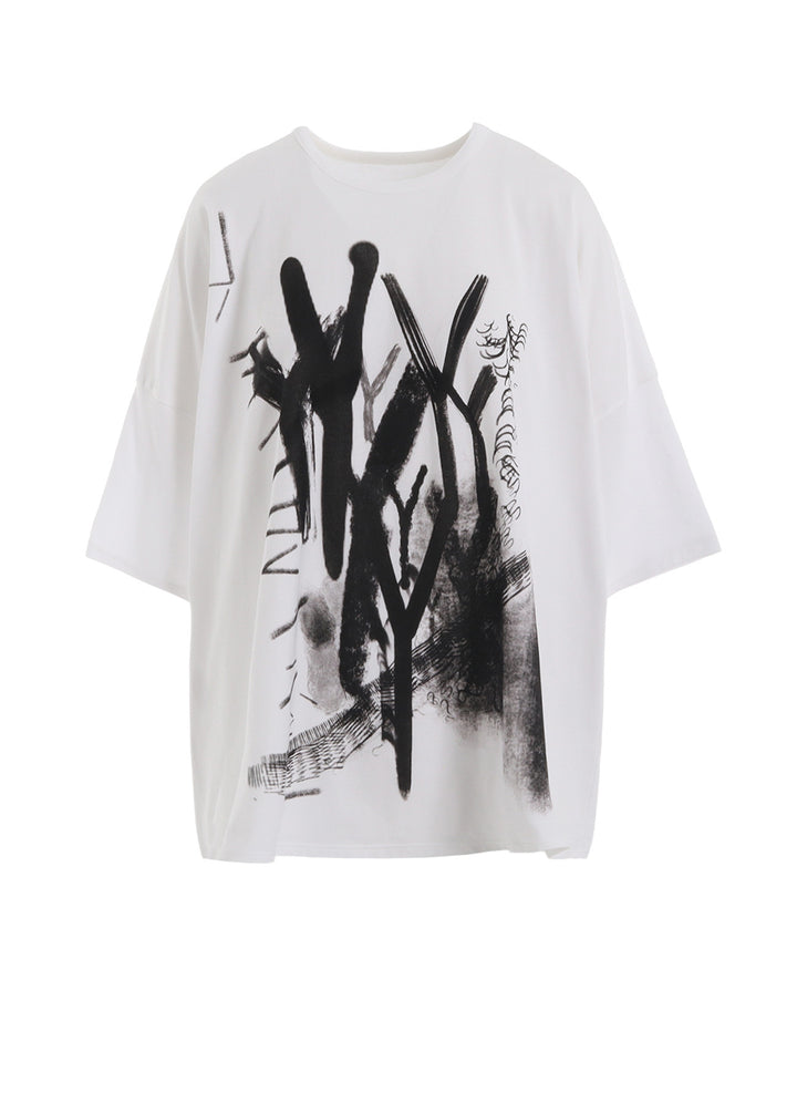 "Y" PIGMENT-PRINT BIG TEE