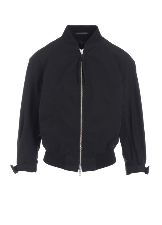 COTTON TWILL SHORT BLOUSON