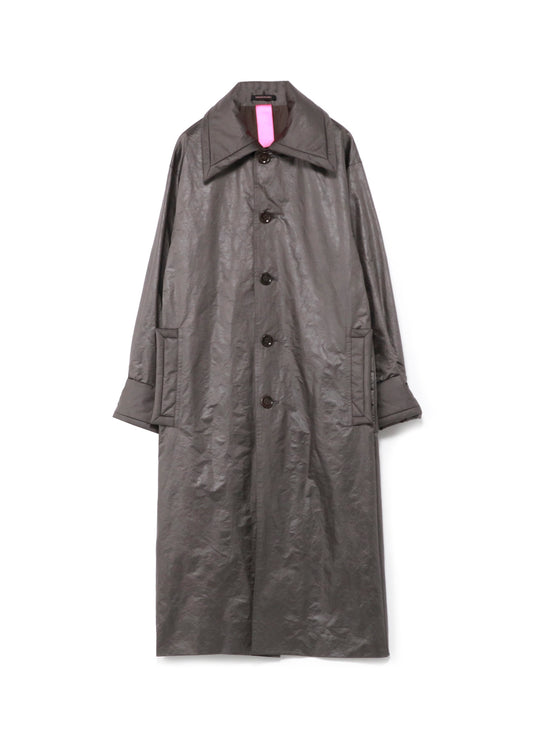Y'sPINK SPLIT YARN MEMORY LIKE VINTAGE INSULATED PARTS COAT