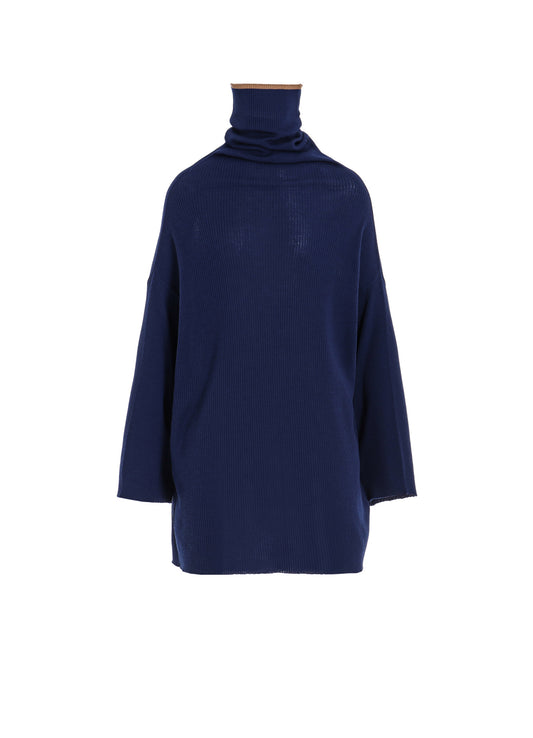 【11/15 12:00(JST) Release】Y's × JOHN SMEDLEY BOTTLE NECK RIBBED KNIT