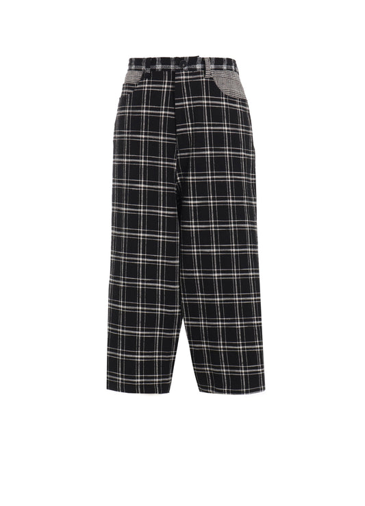 【11/8 12:00(JST) Release】MULTI PLAID SAROUEL PANTS