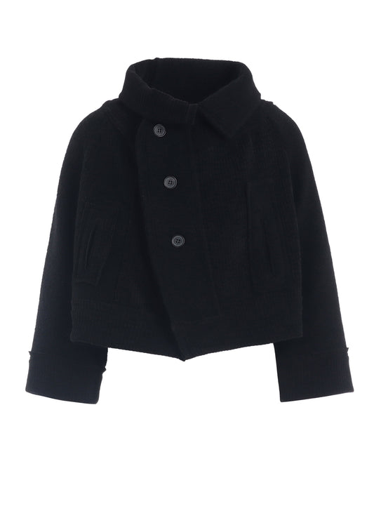 【11/1 12:00(JST) Release】WOOL BREND PILE 3 BUTTON COAT