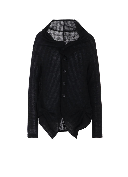 【11/1 12:00(JST) Release】WOOL BREND STRIPE CARDIGAN