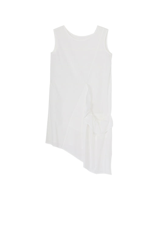 COTTON LAWN GATHERED BLOUSE