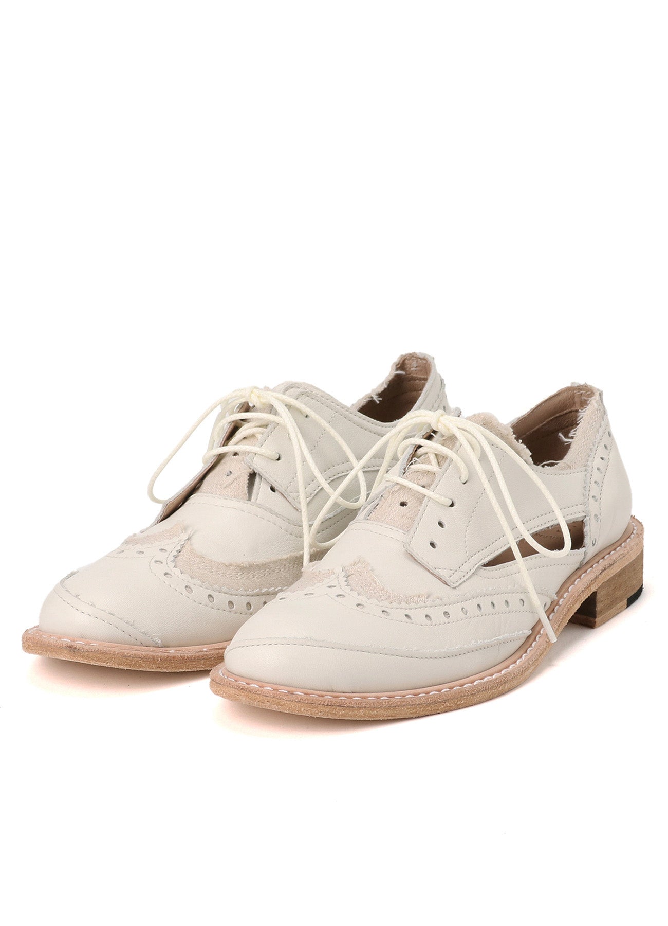 Y 's yohji yamamoto レザーラップデザインシューズ サイズ4 Y 's yohji yamamoto レザーラップデザインシューズ サイズ4