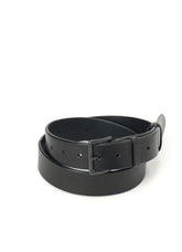 THICK SMOOTH LEATHER 35MM BELT