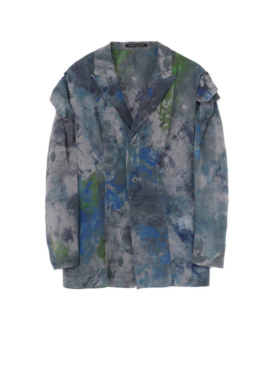 PAINT DESIGN SLEEVE HANG CLOTH JACKET