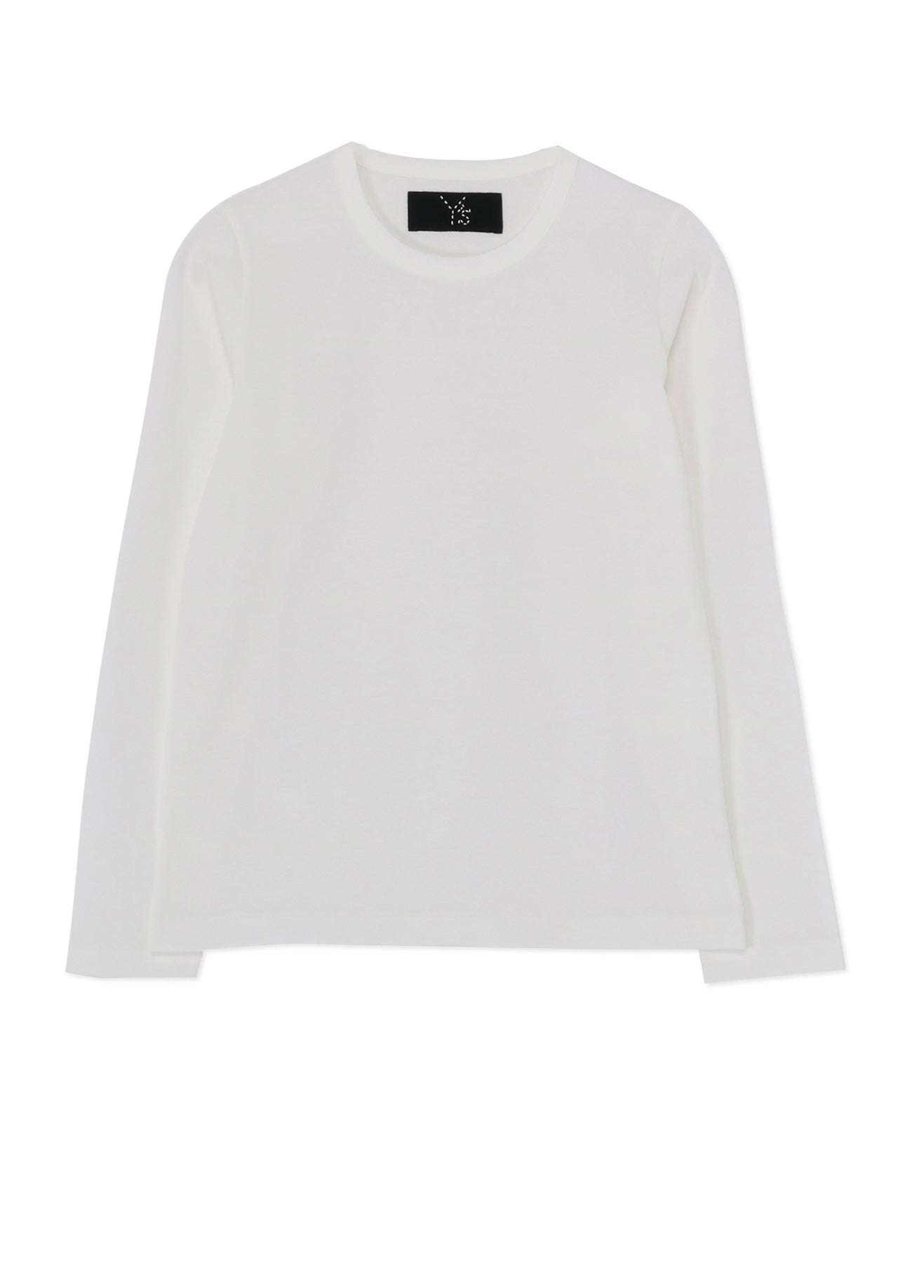 25SS Y's COTTON JERSEY CHAIN STITCH T 白 25SS Y´s COTTON JERSEY CHAIN STITCH T 白