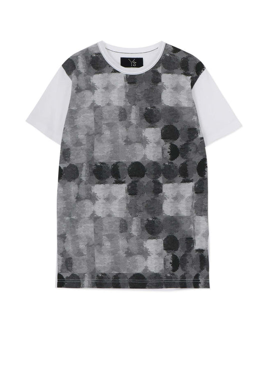 POLKA DOT PIGMENT PRINT T