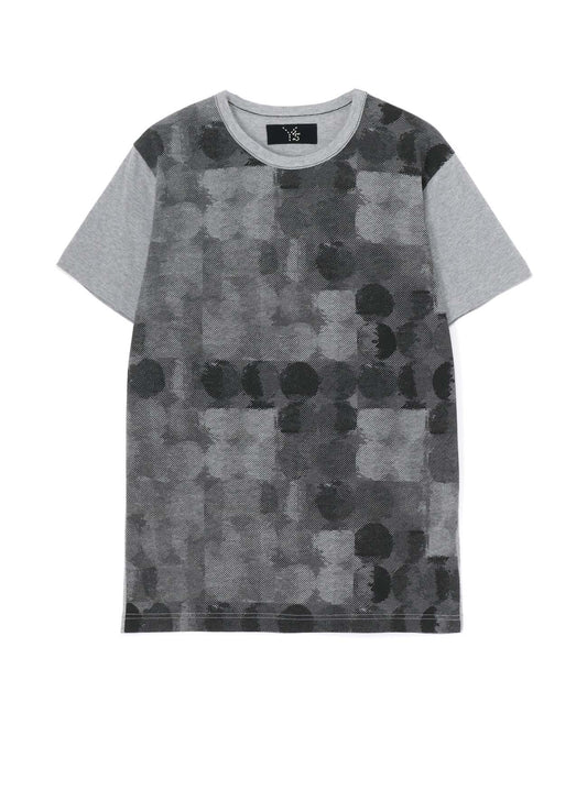 POLKA DOT PIGMENT PRINT T