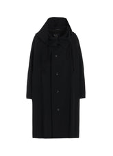 【12/13 12:00(JST) Release】WOOL GABARDINE BIG HOODIE COAT