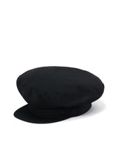 WOOL GABARDINE MOTOR CYCLE CAP