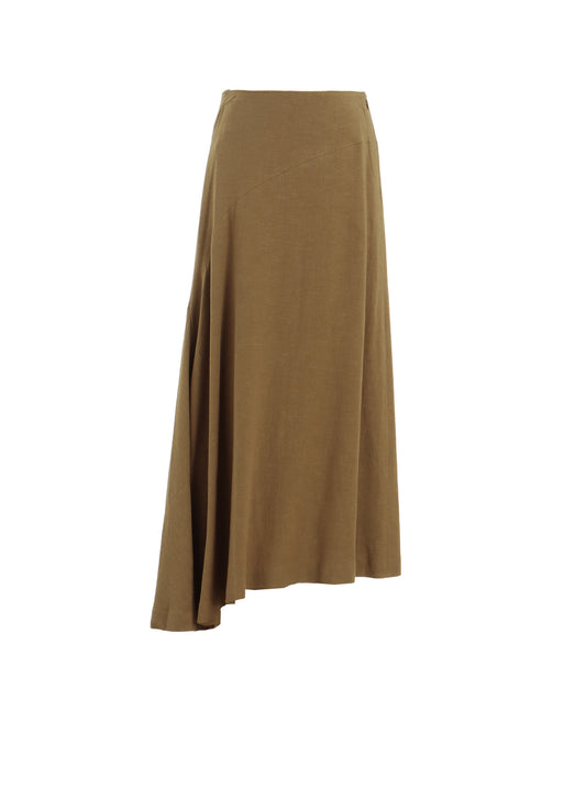 【12/13 12:00(JST) Release】RY/LI CANVAS ASYMMETERIC FLARE SKIRT