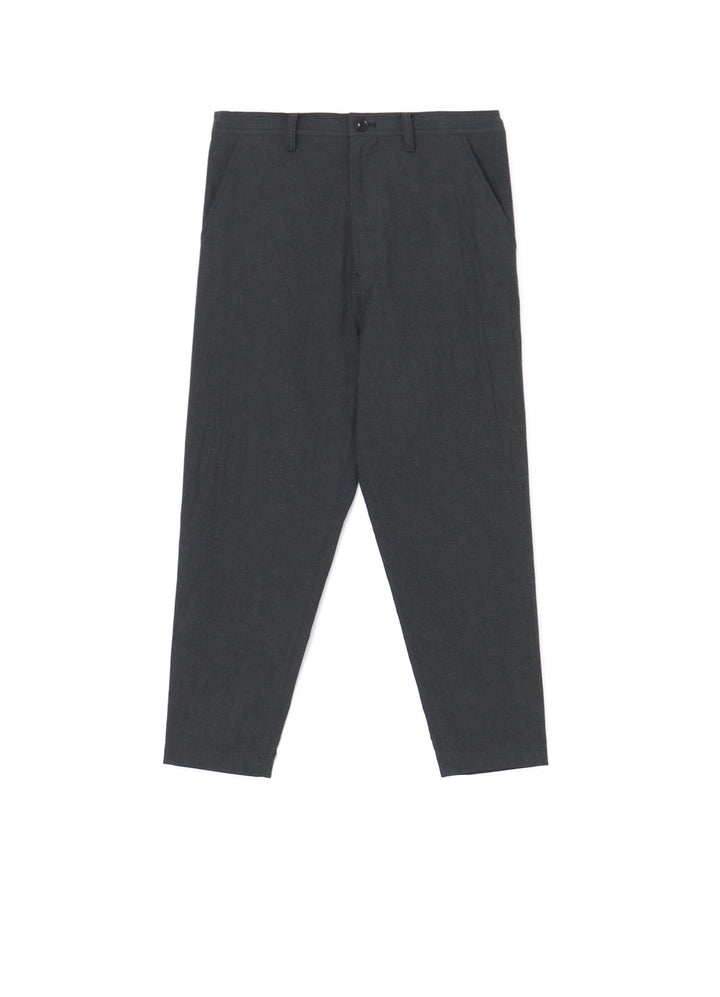 ORGANIC COTTON/LINEN SLIM FIT PANTS