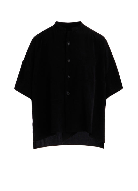 TA/PE CREPE DE CHINE HALF SLEEVE BOX SHIRT