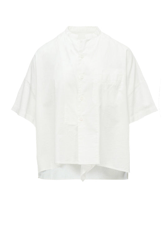 [Y's BORN PRODUCT] HALF SLEEVE BOX SHIRT