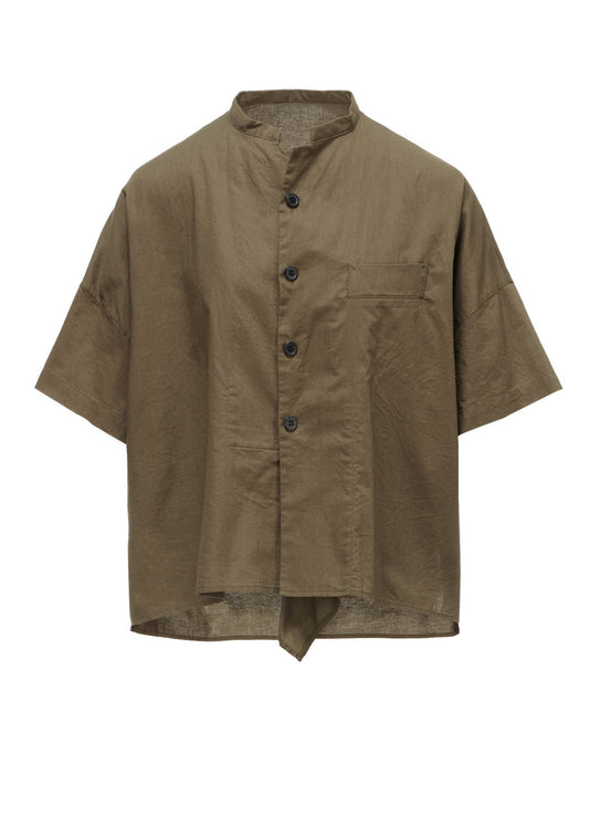 [Y's BORN PRODUCT] HALF SLEEVE BOX SHIRT