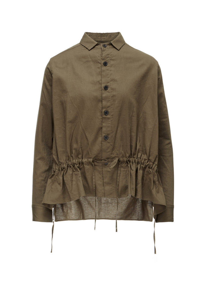 [Y's BORN PRODUCT] FRONT GATHER BLOUSE