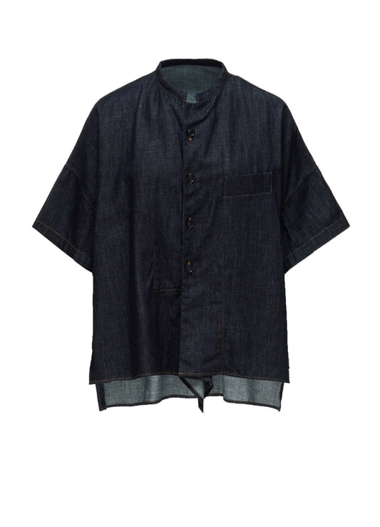 6OZ DENIM HALF SLEEVE BOX SHIRT