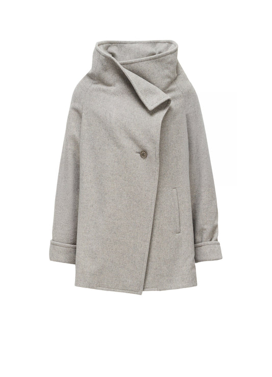 AIRY MOSSER WRAP COAT