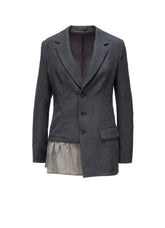 WOOL VIYELLA STRIPES JACKET
