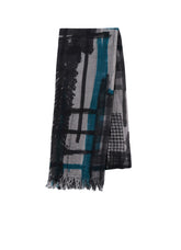 RAYON CASHMERE PRINT SCARF