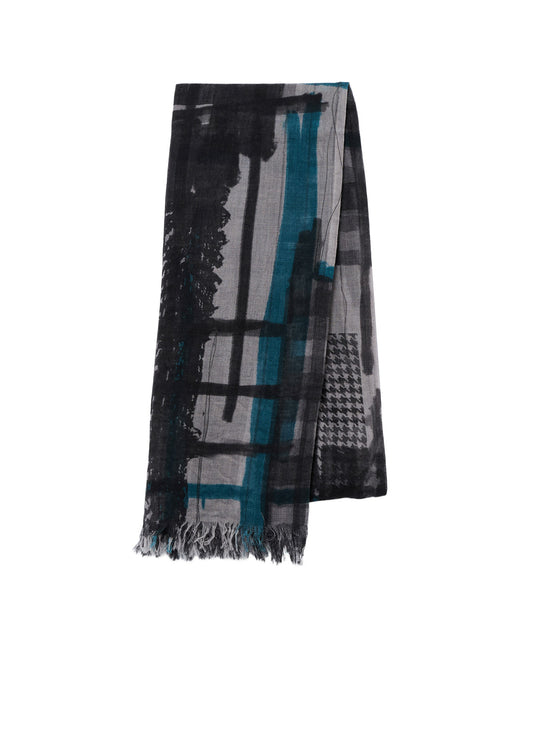 RAYON CASHMERE PRINT SCARF