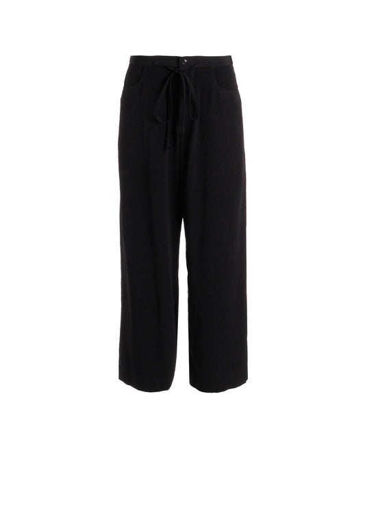 TA/PE CREPE DE CHINE WIDE PANTS