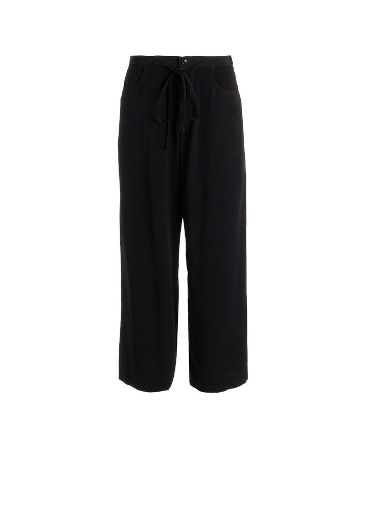 TA/PE CREPE DE CHINE WIDE PANTS