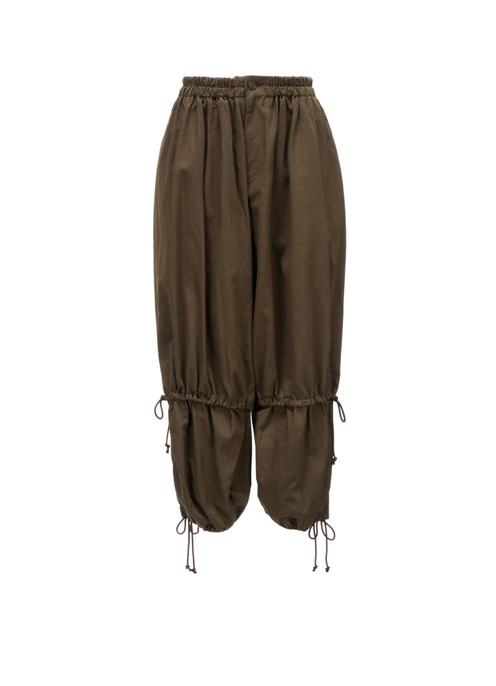 [Y's BORN PRODUCT] DOUBLE GATHER PANTS