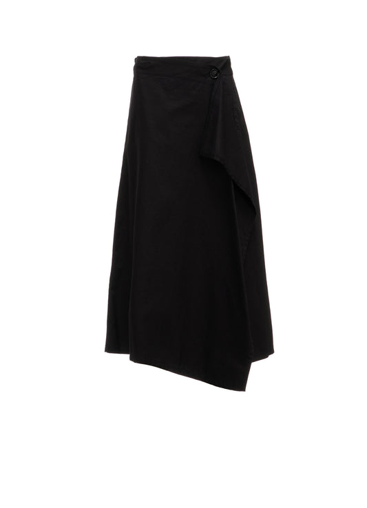 [Y's BORN PRODUCT] WRAP SKIRT