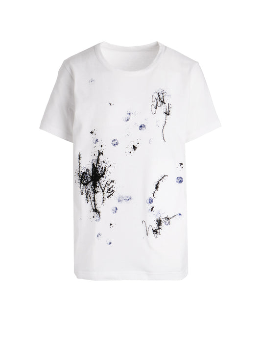 30/- JERSEY Y'S LOGO PRINT SHORT SLEEVE T-SHIRTS