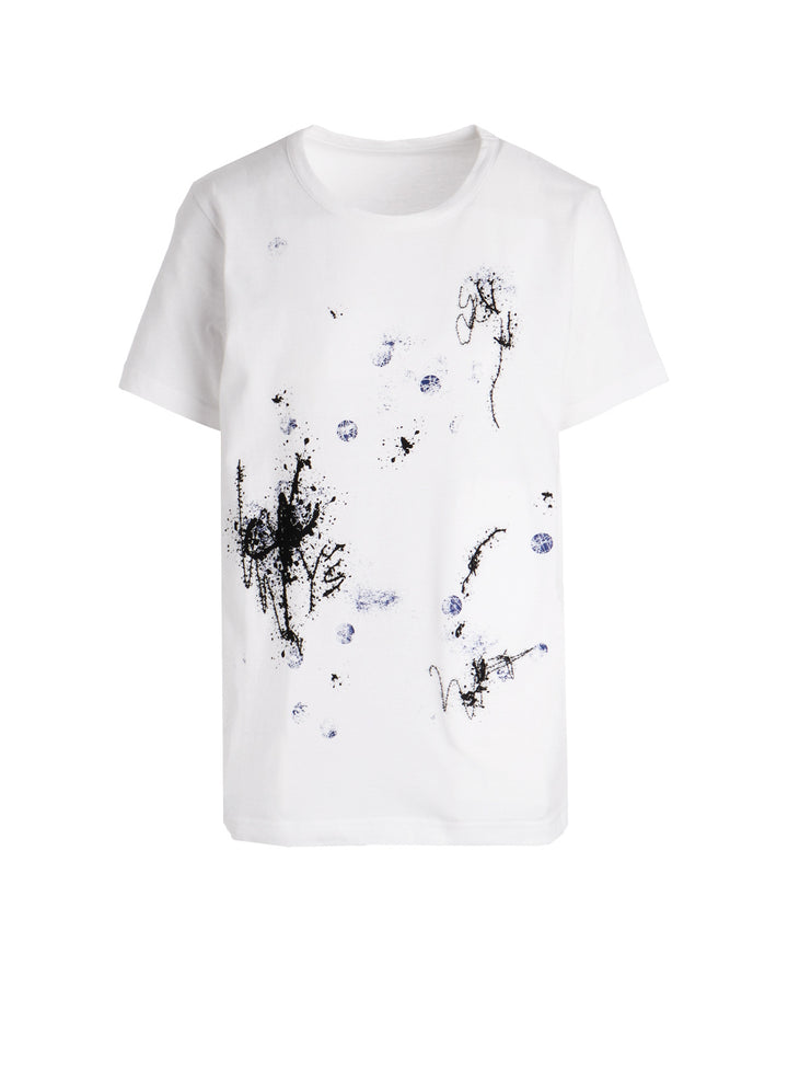 30/- JERSEY Y'S LOGO PRINT SHORT SLEEVE T-SHIRTS