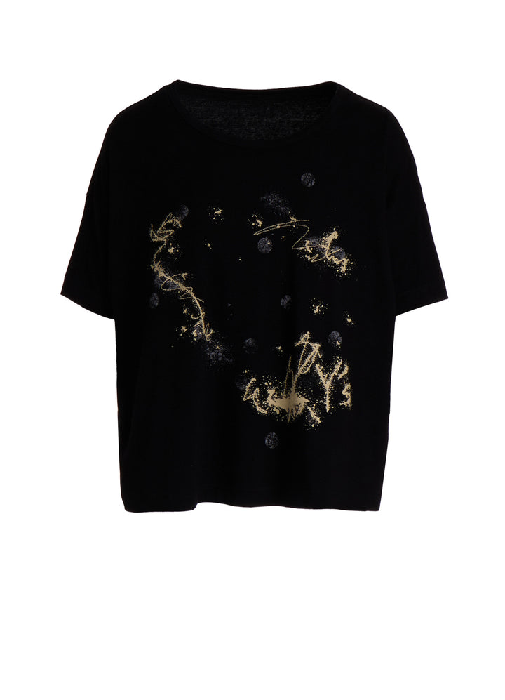 30/- JERSEY Y'S LOGO PRINT HALF SLEEVE SHORT T-SHIRTS