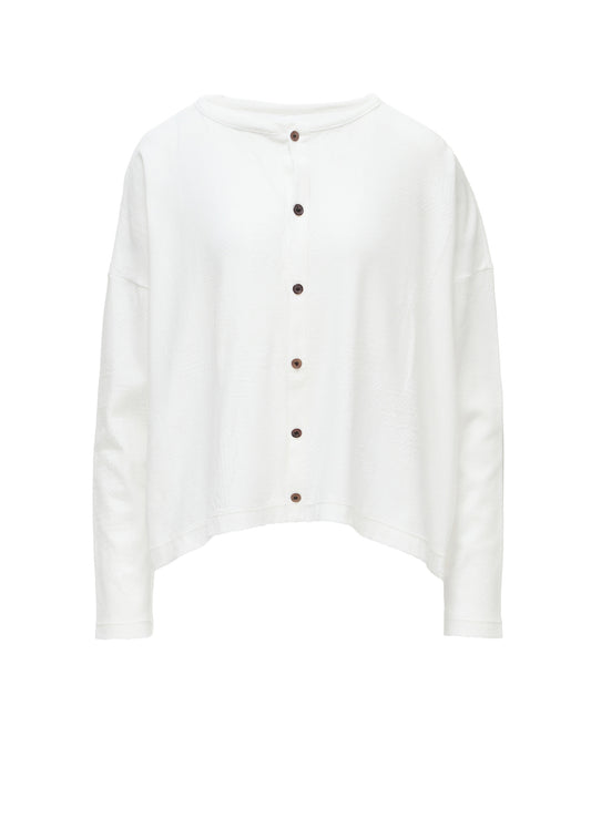 COTTON JACQUARD CARDIGAN