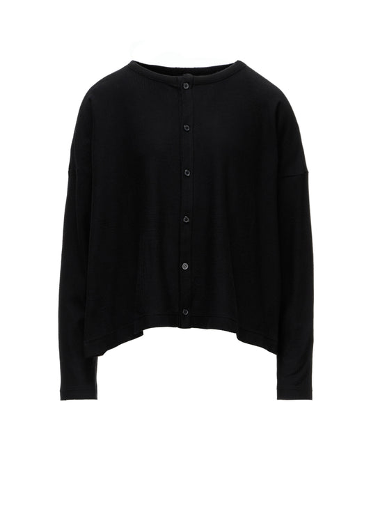 COTTON JACQUARD CARDIGAN