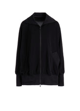 TA/PE STRETCH JERSEY TRACK JACKET