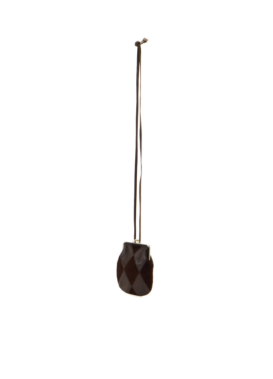 COW LEATHER CLASP NECKLACE