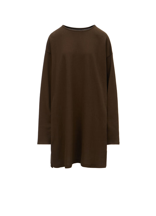 COTTON INLAY PULLOVER