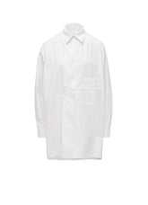 100/2 COTTON BROAD SHIFTED PANEL BLOUSE