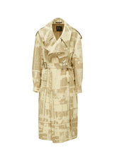 WOOL BLEND HERRINGBONE MOTO COAT