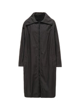 COTTON TYPEWRITER ZIPPER COAT