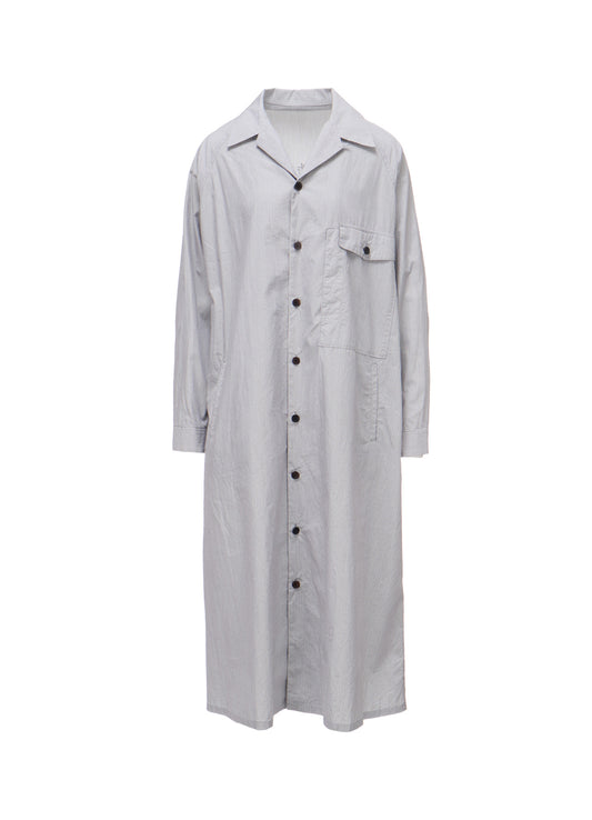 "I WANT TO SEE" OPEN COLLAR DRESS
