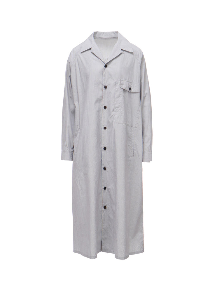 "I WANT TO SEE" OPEN COLLAR DRESS