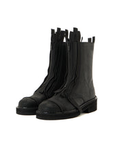 VINTAGE LEATHER ZIP BOOTS