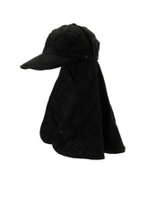 PLAID JACQUARD HEAT-SHIELDING CAPE CAP