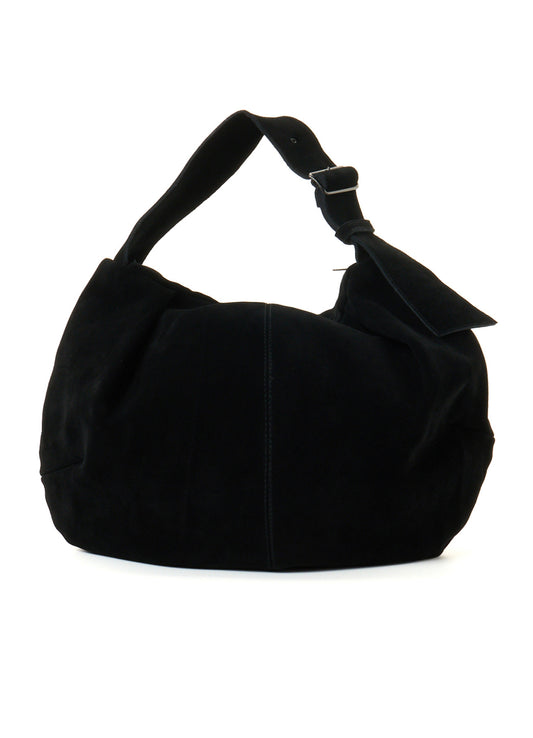 HEAVY VELOUR GYOZA-STYLE BAG